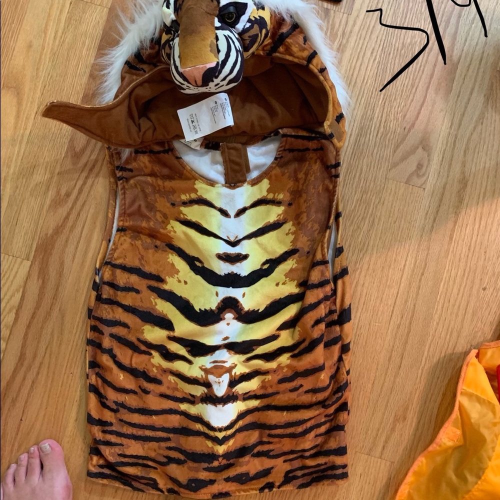 Tiger costume